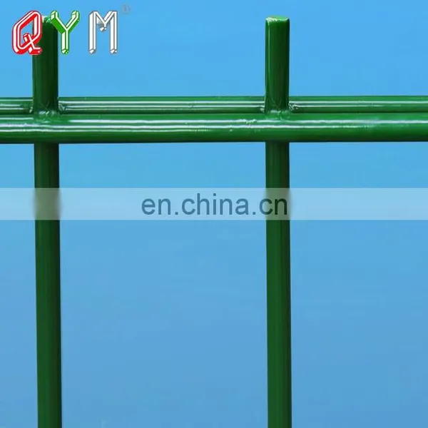 Green Galvanized Powder Coated 868 Double Wire Mesh Fence photo-2