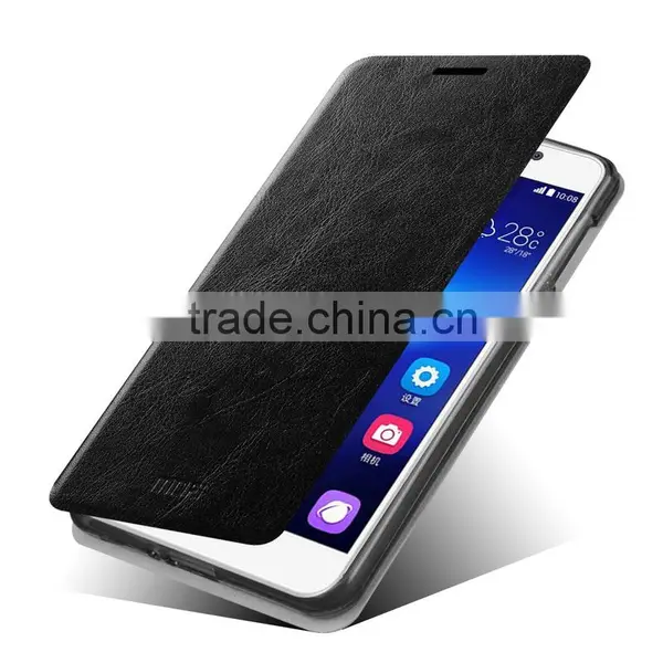 MOFi Flip PU Leather Case Cover for Huawei Honor 6, Mobile Phone Case for Huawei Honor6 photo-3
