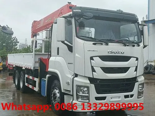 Good Quality and Best Price ISUZU 6*4 GIGA Cargo Truck With Crane for Sale photo-4