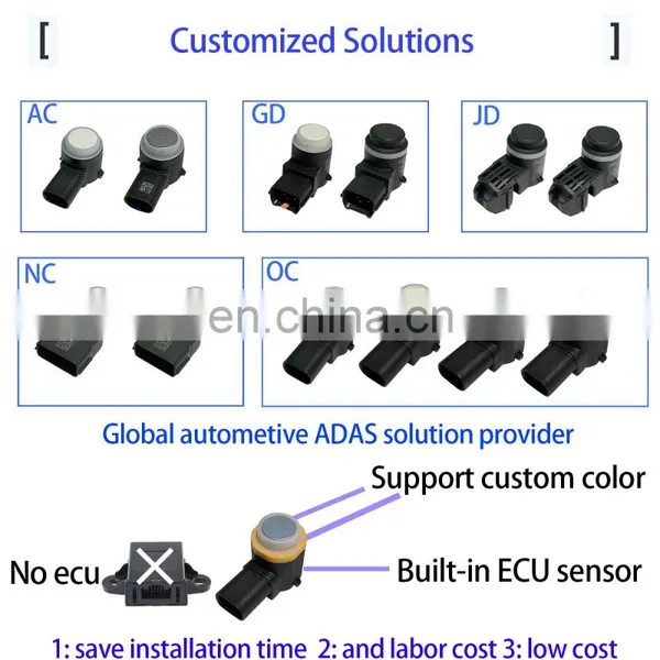 Parktronic Parking Sensor 2 4 6 8 Sensor Reversing Radar Detector Car Parking Assistance Alarm System FOR All Car photo-2