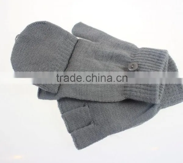 Wholesale Daily Life Usage Warm Soft Fingerless Hand Gloves photo-4