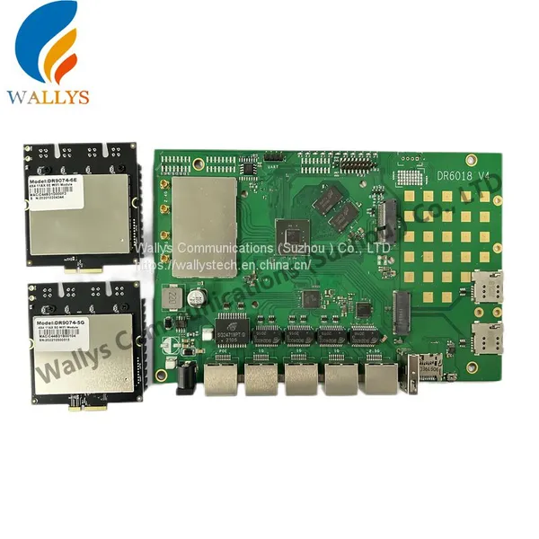 Wallys industrial 5g router/IPQ6010/QCN9074 WiFi Card  Support OpenWRT IPQ6010 802.11ax 2x2 2.4G&5G
