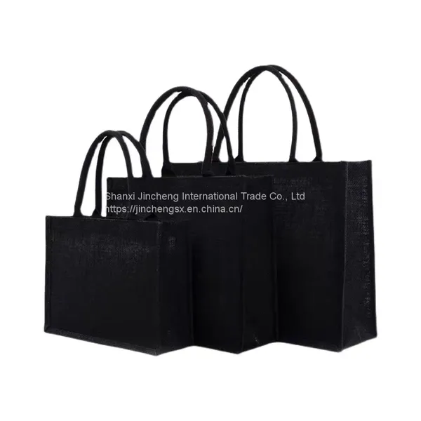 Wholesale Cheap Durable Colorful Jute Bag Jute Shopping Bag Custom Jute Tote Bag photo-5