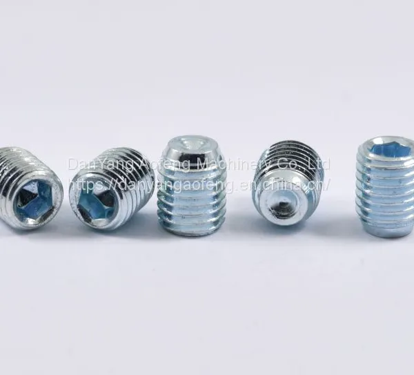 Mechanical Terminal Lugs Steel Hex Socket Set Screws