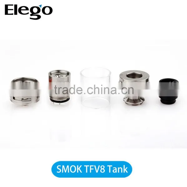 100% Original Smok TFV8 6.0 ml Tank /Black/Silver TFV8 Wholesale, Smok TFV8 Tank Wholesale photo-6