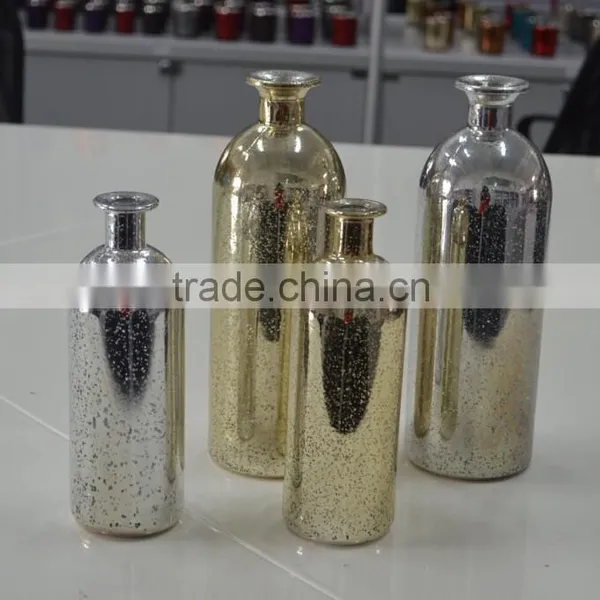 Small Size Gold Unique Shape Vases Flower Vase photo-6