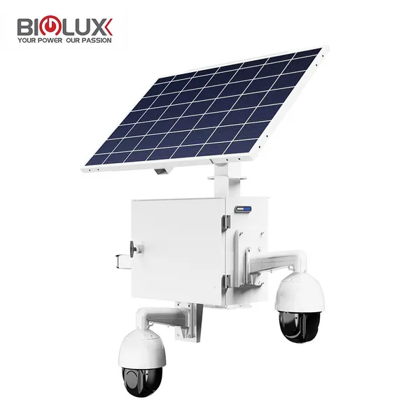 HiTOP Solar Powered Camera Kit with 4MP Night Vision Security Surveillance Solar Energy System