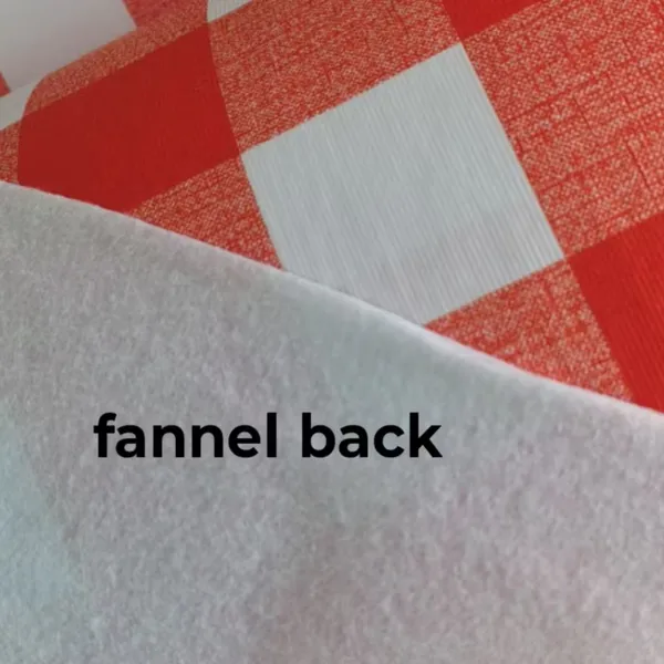 Fannel Back of Flower Oil Tablecloth Waterproof, Oil-proof, Easy to Clean, Perfect for Home Dining Tablecloth photo-5