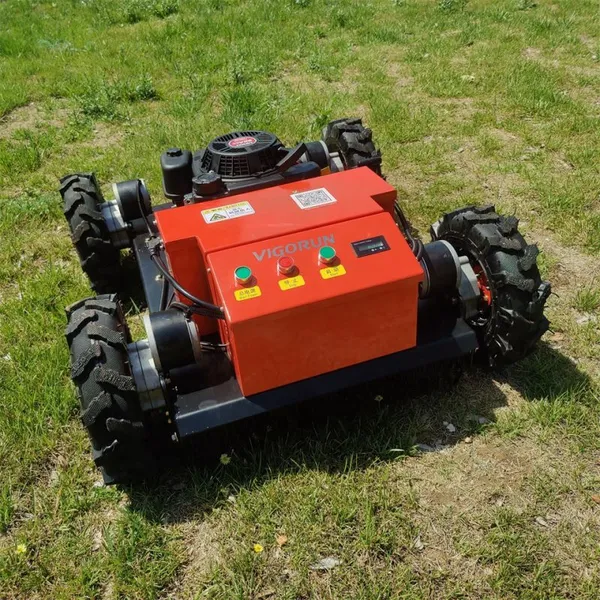 Hybrid Zero Turn Industrial Single Cylinder Cordless Remote Controlled Lawn Mower Kit photo-5