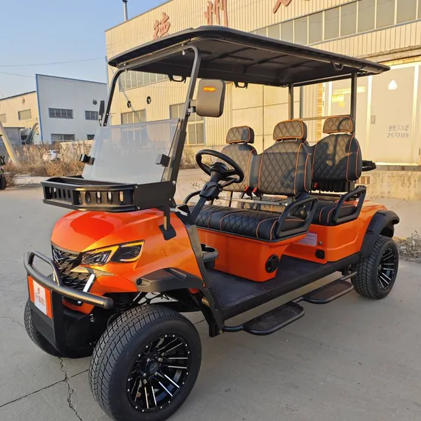 New kc Four-seater Electric Golf Cart, Direct Factory for Export, Quality Guaranteed, Customizable at Will photo-4