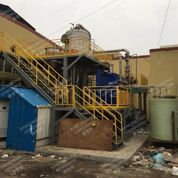Multi-Effect Falling Film Vacuum Forced Circulation MVR Evaporator for Industrial Wastewater Treatment photo-5