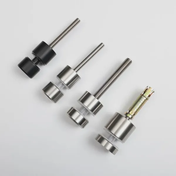 China Manufacturer Glass Holder Standoff Wholesale Price Mill Test Report Available SS316 30mm Satin Finish