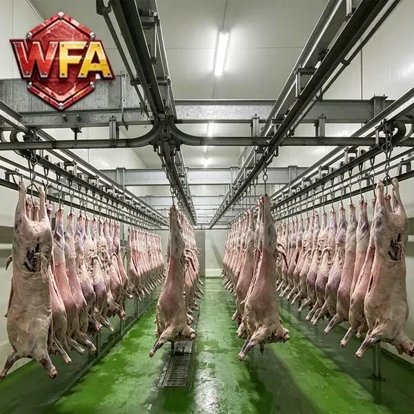 Customizable Industrial Hog Slaughter System Integrated Overhead Conveyor Rail Complete Pork Slaughterhouse Equipment With HACCP Standard photo-5