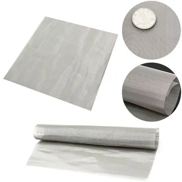304 316 904L Stainless Steel & Alloy Woven Wire Mesh, 2-3500 Mesh for Filter Media photo-2