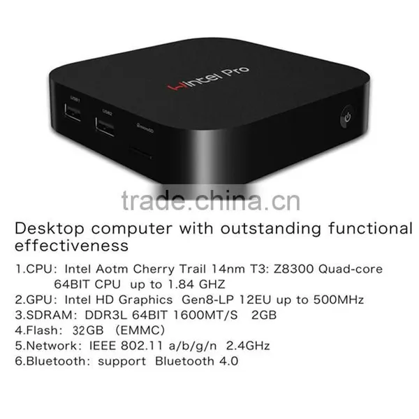 2gb 32gb Android tv Box Cx-w8 Pro Mini pc With W10 Pro Intel 2.4G Wifi bt 4.0 Mini pc Cx-w8 Pro photo-5