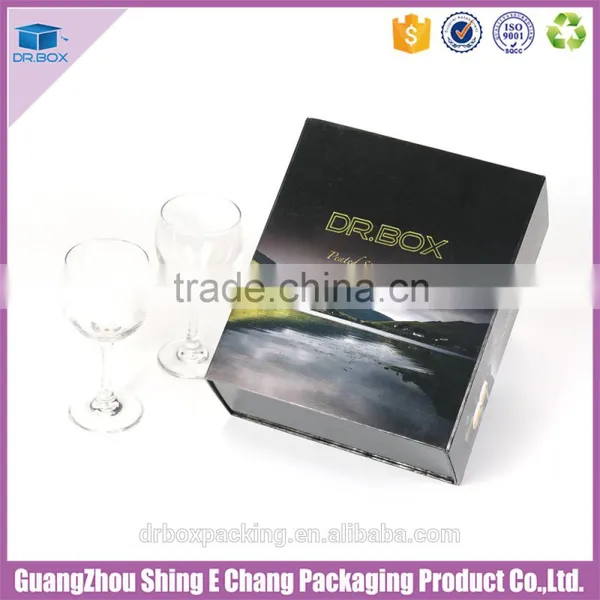 Hot Selling Paper Material Folding Wine Packaging Box photo-6