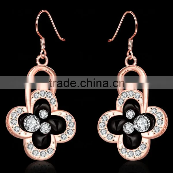 Lastest Clover Earring Design for Lady Hot Sell Earring Jewelry photo-4