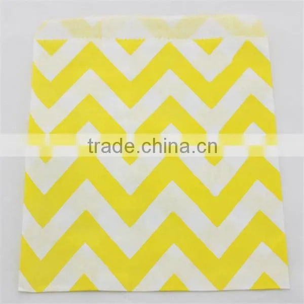 Eco-friendly Purple Chevron Party Favor Bags Candy Bags photo-4