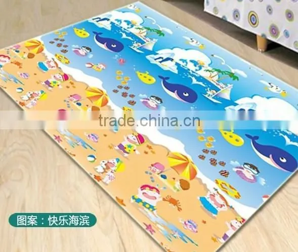 Baby Crawl Pad in Living Room