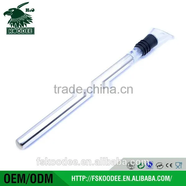 OEM Factory Made Bar Accessory Stainless Steel Wine Chiller Stick