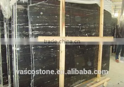 Chinese Beauty High Quality Cheap Black Marble for Kicthen Decoration photo-6