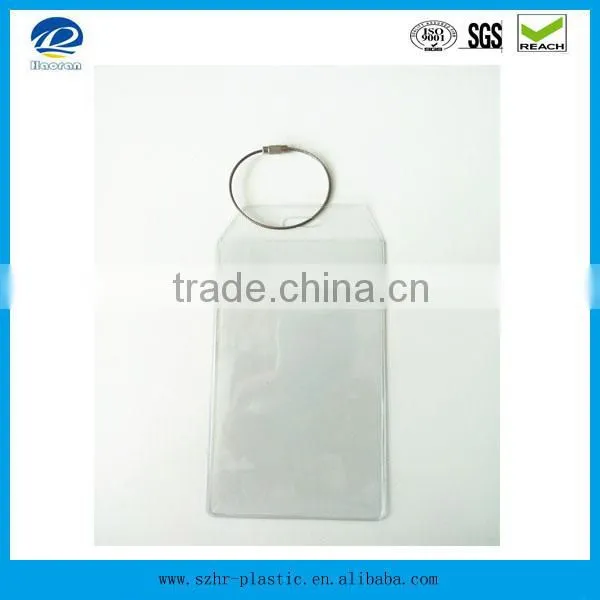 Plastic PVC Cruise Luggage Tag With Aluminum Rope China Supplier photo-5