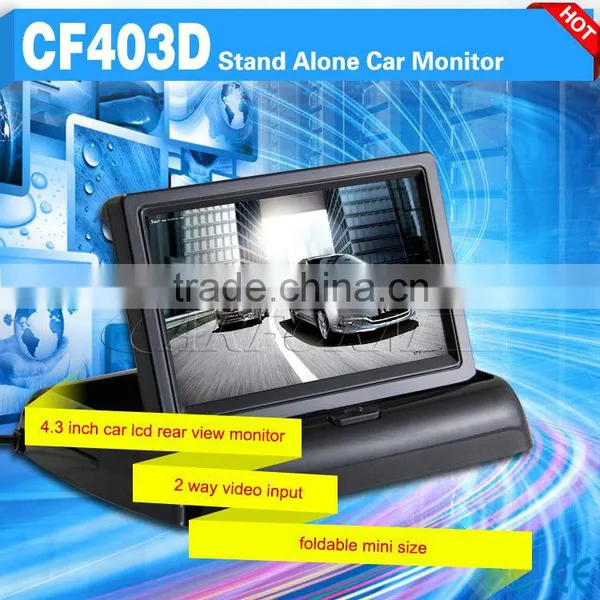 Stand Alone 4.3 Tft Lcd Rearview Car Car Lcd Monitor Mini tv