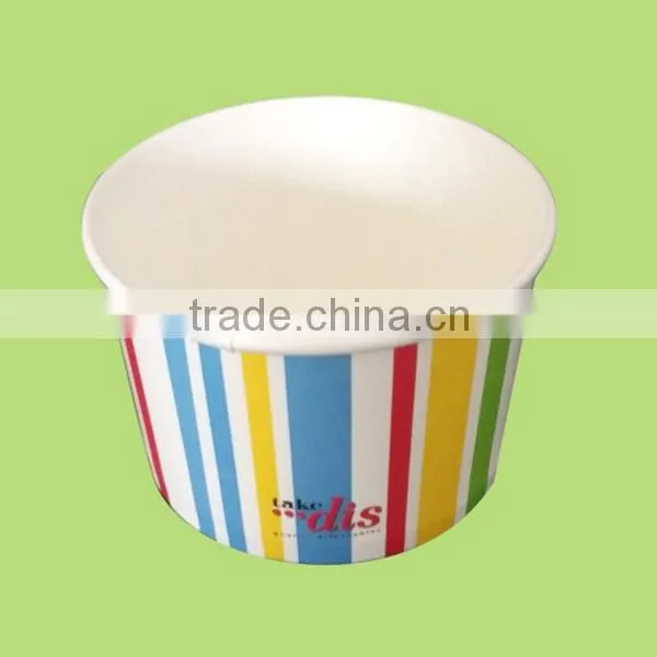 Custom Logo Printed Cold/Ice Cream/Food/Cola Disposable Paper Cup photo-4