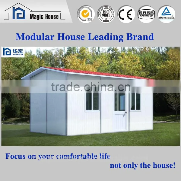 Easy Install EPS Sandwich Panel Prefab House/best Price Small Shop With Deck/countyard Kit Building photo-2