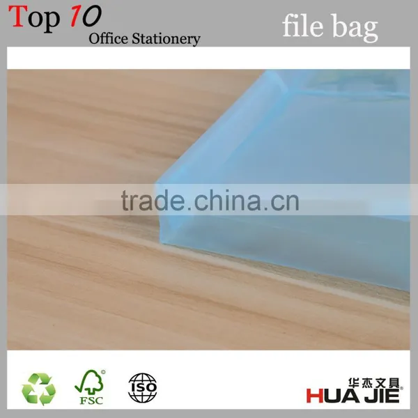 Office School A4 Size Clear Plastic Envelope With String photo-3