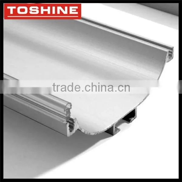 6063 T5 Clear Anodized Wardrobe Door Aluminum Profile photo-3