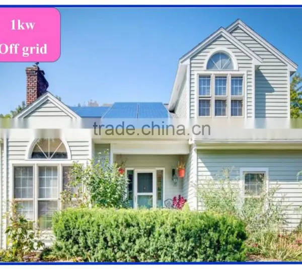 High Quality 1KW 24V Off Grid Solar Power System Kit For Home Use Quality Choice photo-2