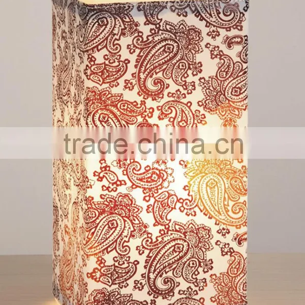 Energy Saving E14 Light Source and CE Certificate Standard table lamp with fabric shade