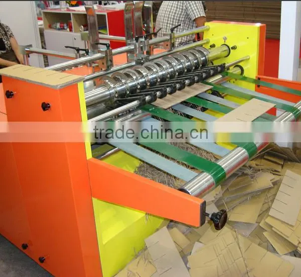 Automatic Partition Slotter Machine for Making Corrugated Cardboard