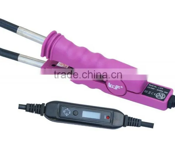 Professional Hair Extension Iron Suit for Nail Hair Extension Flat Plate Control Temp Type Constant Temp LCD Digital Display photo-5