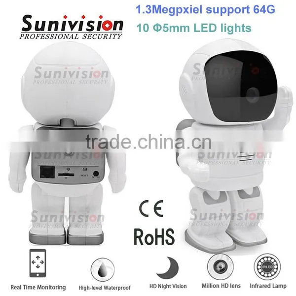 2 Years Warrant Time H.264 Digital IP66 Wireless Wifi ip Camera photo-2