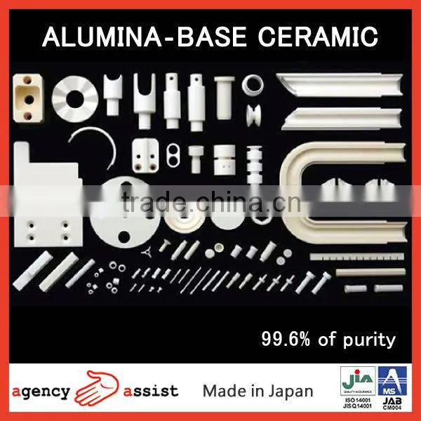 High Purity Japanese Tube 99 Al2o3 Alumina Ceramic With High-mechanical Strength photo-5