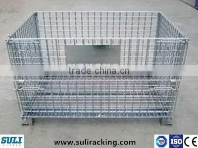 Metal Collapsible Storage Stacking Tyre Rack or Cage photo-2