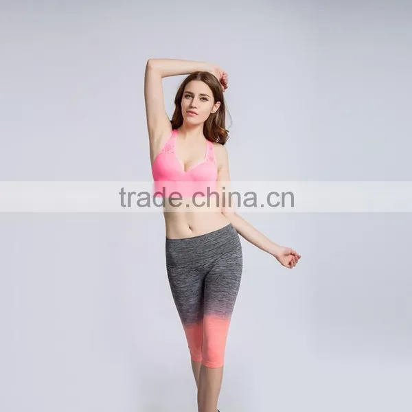 Stylish Design Hot Girl Gym Yoga Wear Sets Fitness photo-2