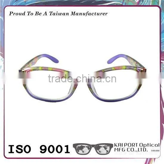 Gradient Color and Jelly Polka Dots Combination With Crystal Coated Spectacle Frame photo-2