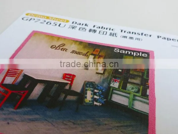 Vivid Color Performance Dark Fabric T-shirt Transfer Paper photo-4