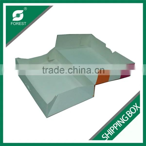 GLOSSY LAMINATION CARDBOARD COOKIES SHIPPING BOX FOLDED FOOD TAKE AWAY CARTONS PROMOTION photo-3