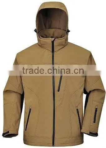 Softshell Jacket With Waterproof and Breathable Function