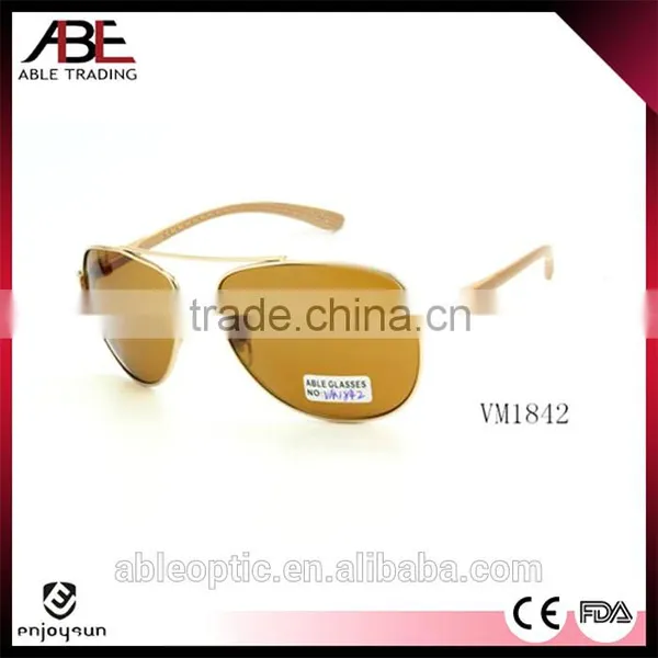 Hot 2016 Multi Color Classic Retro Custom Uv400 Lens Polarized Italian Designer Glasses Metal Sunglasses Eyewear China photo-5