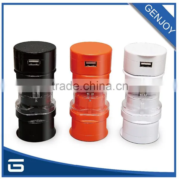 Colorful Promotional Gift Item Popular in Korean, GENJOY All in One USB Travel Adapter photo-6