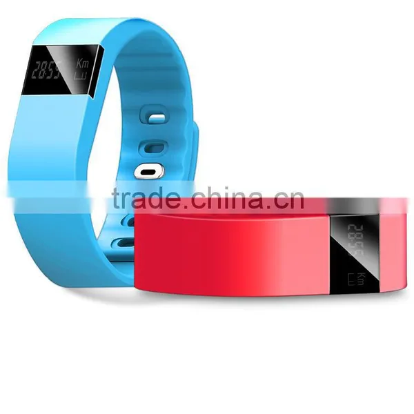 New Arrival OLED Display Backlight Silicone Smart Bracelet Pedometer, Waterproof Bluetooth 4.0 Sleep Mornitoring Wristband photo-2