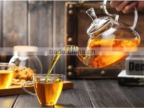 EXPORT TO Europe Glass Tea Pot With FDA photo-2