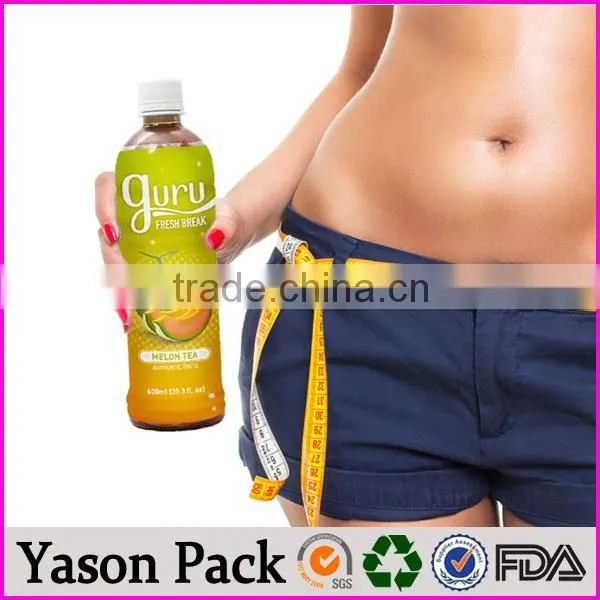 Yason Seamed Shrink Sleeves Shrinkable Plastic Labels Pvc Film Shrink Wrap Film for Food photo-2