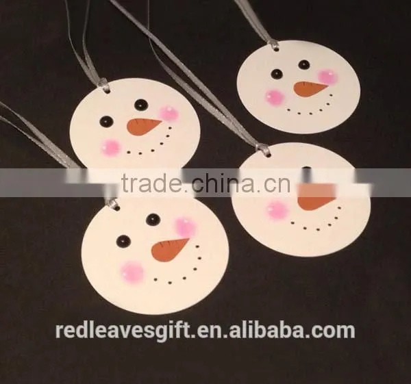 Fashional Fancy Paper Colorful Clothes Tag Custom Size