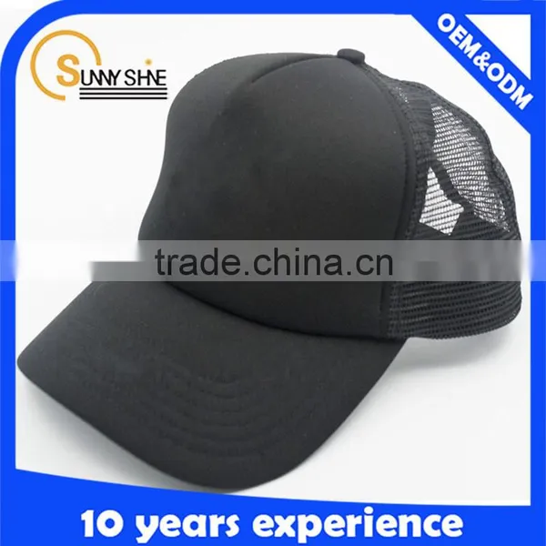 Custom Black Trucker Hats Wholesale High Quality Mesh Hats And Caps Men photo-4